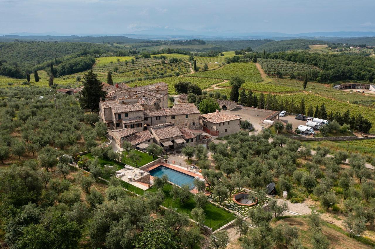 Вилла Borgo A Monti Di Sotto Гайоле-ин-Кьянти Экстерьер фото