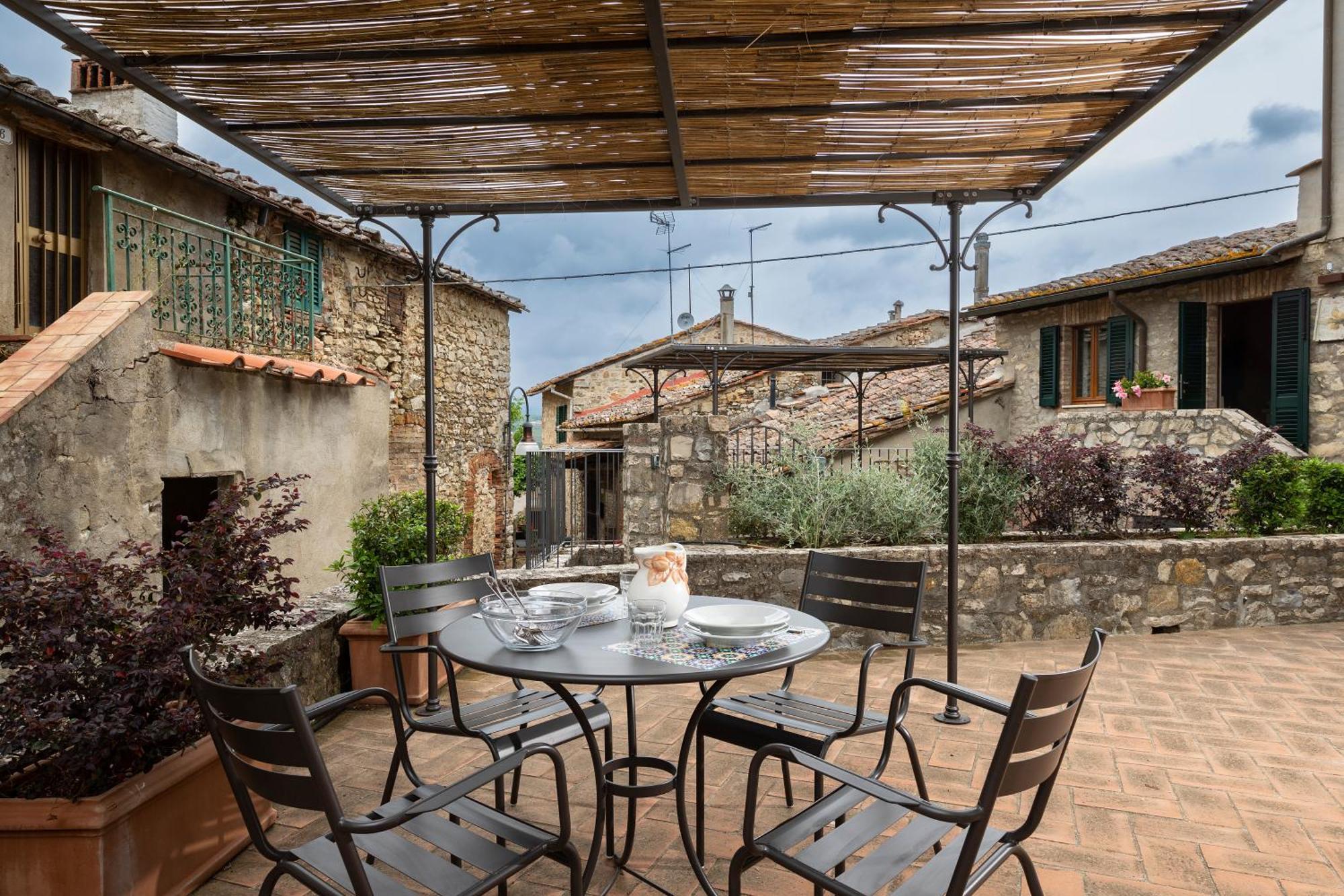 Вилла Borgo A Monti Di Sotto Гайоле-ин-Кьянти Экстерьер фото