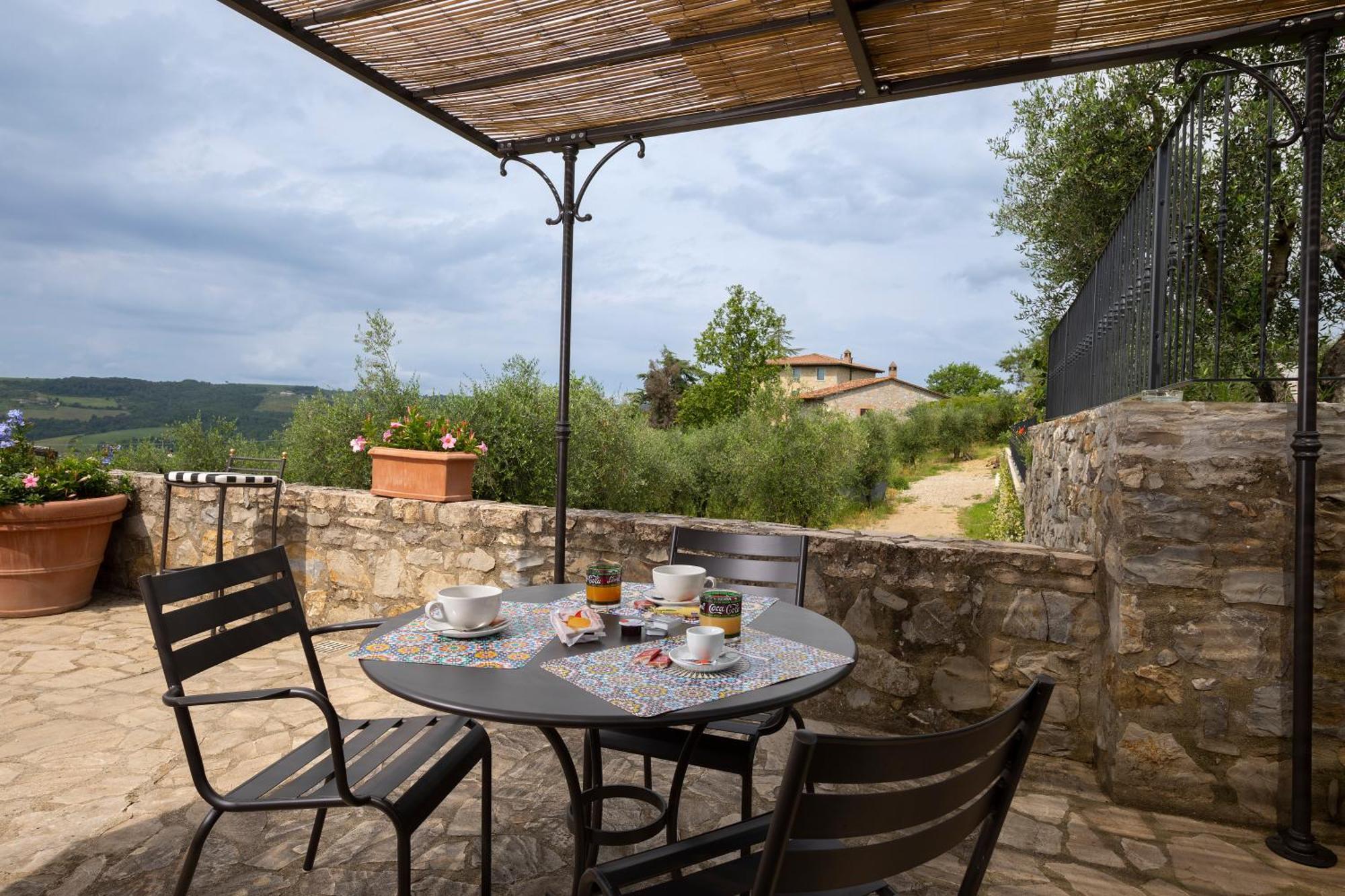 Вилла Borgo A Monti Di Sotto Гайоле-ин-Кьянти Экстерьер фото
