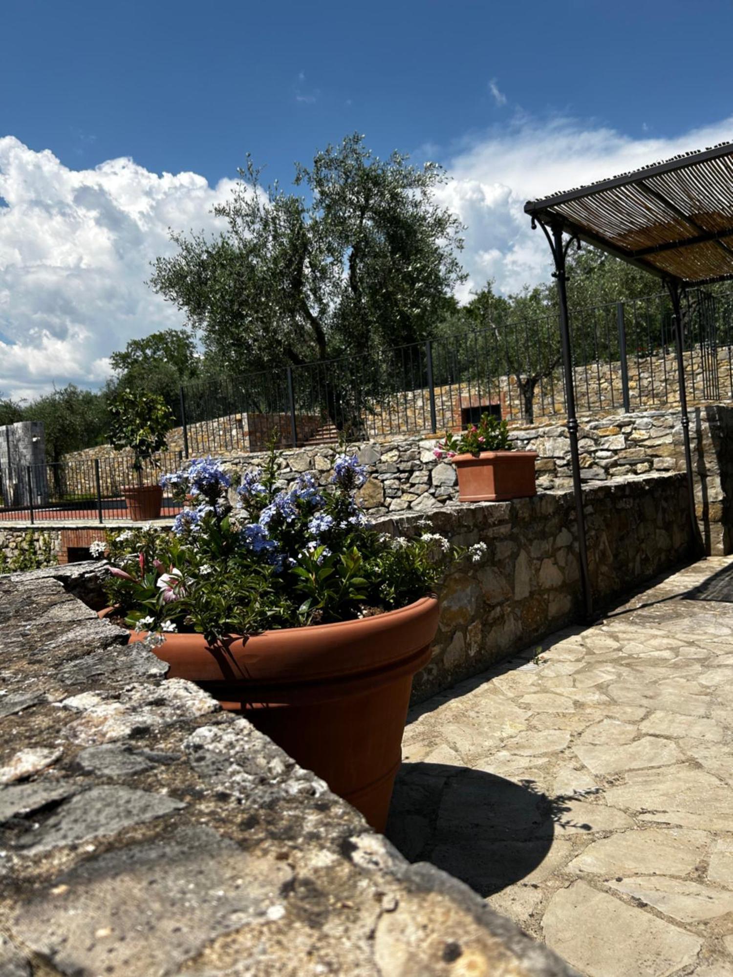 Вилла Borgo A Monti Di Sotto Гайоле-ин-Кьянти Экстерьер фото