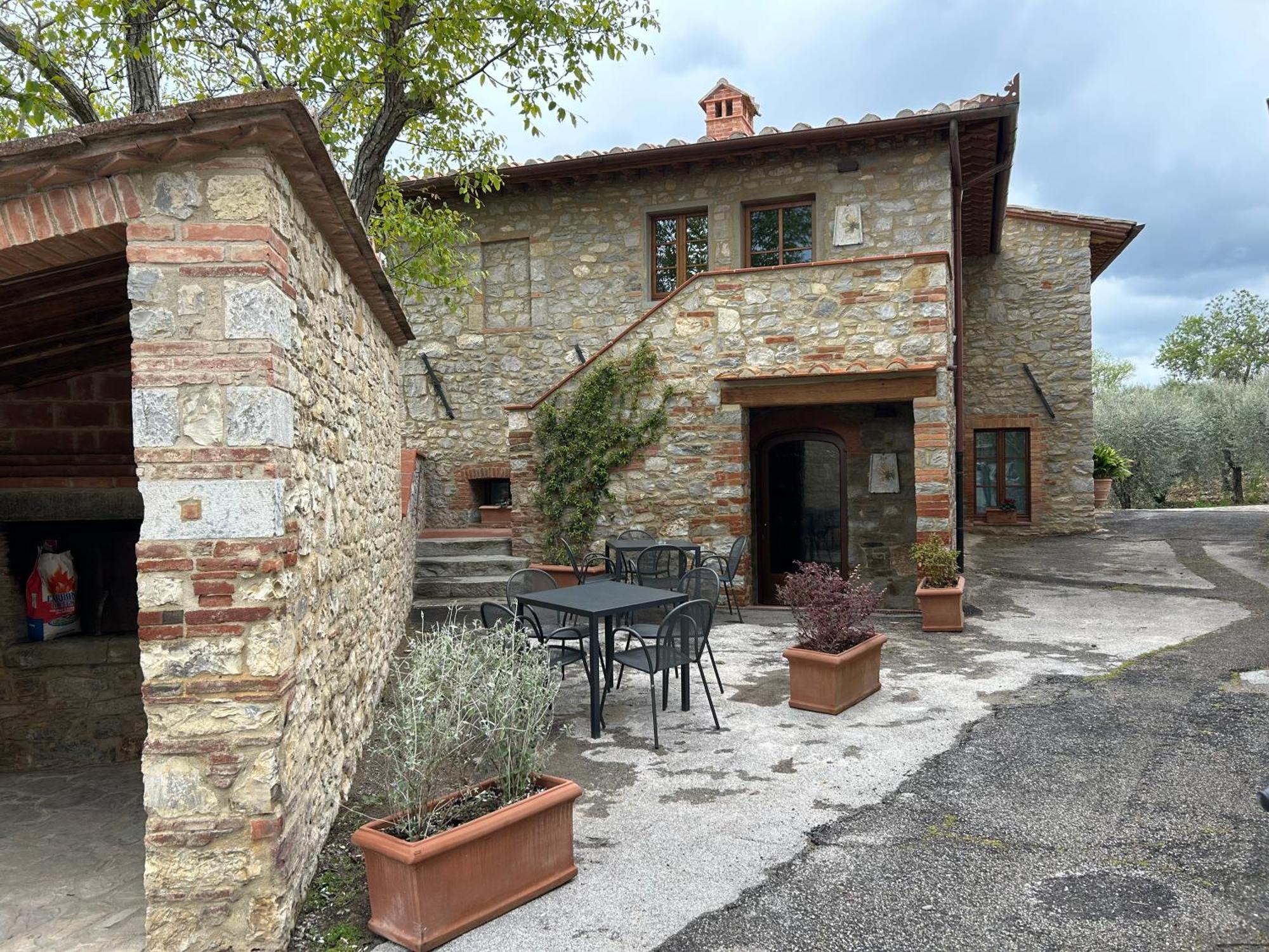 Вилла Borgo A Monti Di Sotto Гайоле-ин-Кьянти Экстерьер фото