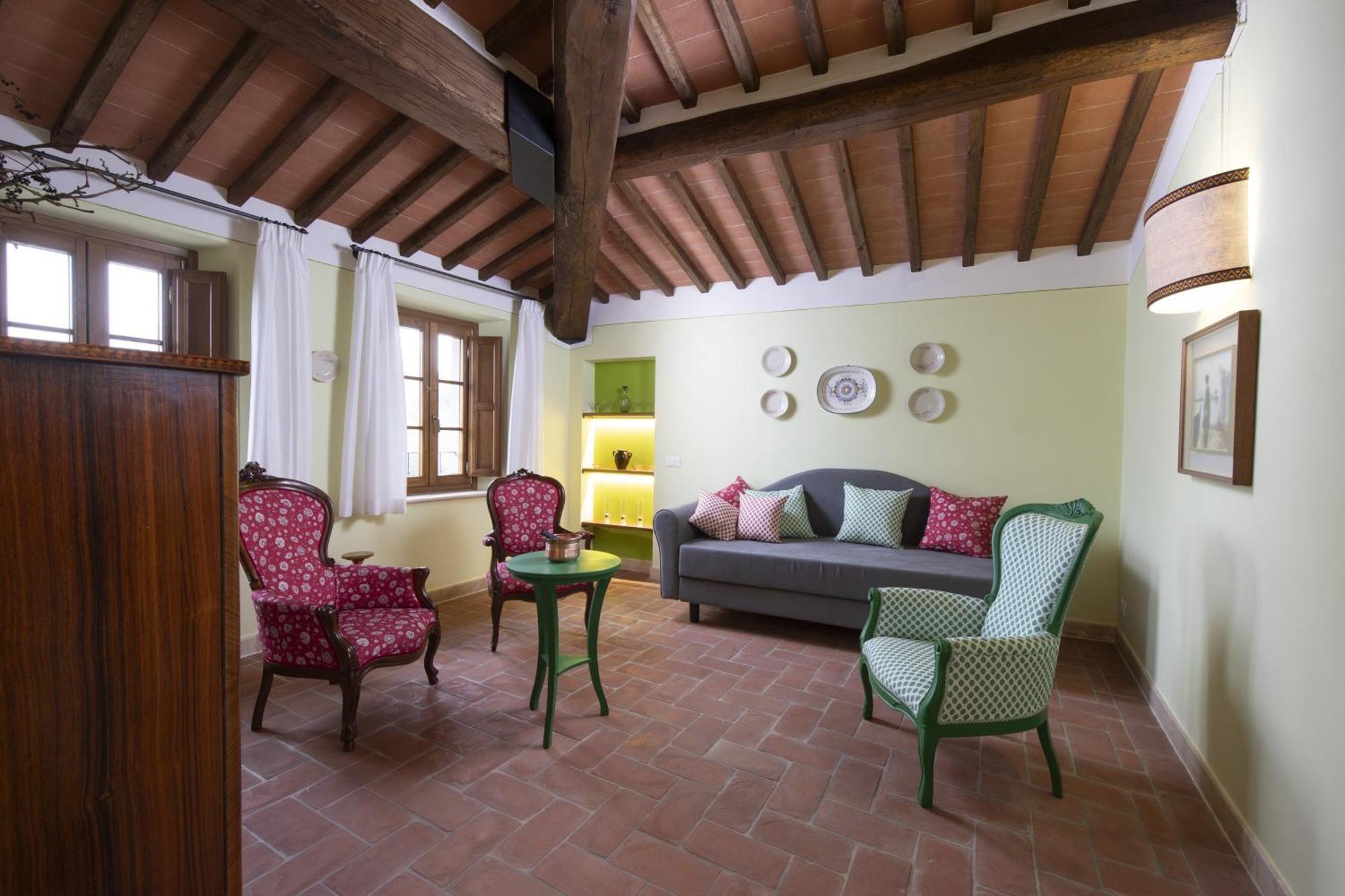 Вилла Borgo A Monti Di Sotto Гайоле-ин-Кьянти Экстерьер фото